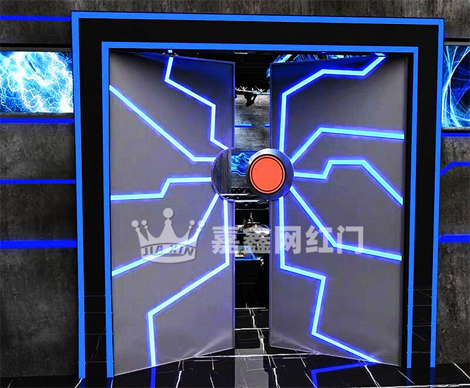 网红门掌纹门梦幻科技智能门