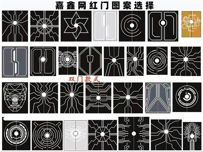 网红门掌纹门梦幻科技智能门