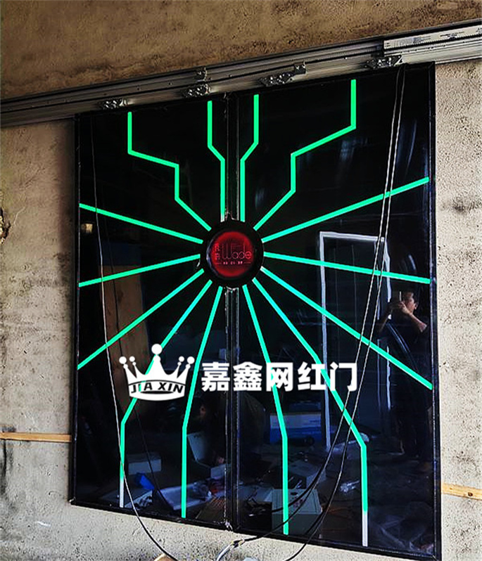 网红门梦幻科技门电动门